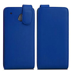 Cadorabo Coque HTC ONE MINI M4 Etui en Bleu