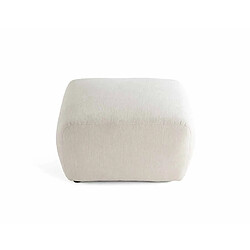 Lisa Design Sorrente - pouf - en tissu texturé pas cher