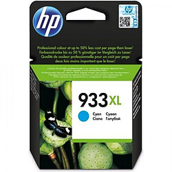 Cartouche d'Encre - Imprimante HP 933XL cyan grande capacité authentique (CN054AE) pour HP OfficeJet 6100/6600/6700/7100/7510/7610