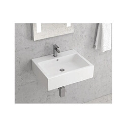 Karag Lavabo suspendu MANJA rectangulaire 56x45x15,5 cm