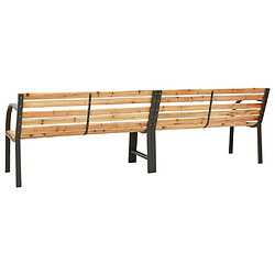 Acheter Maison Chic Banc double de jardin| Banc palette d'extérieur 241 cm Bois de pin chinois -GKD15954