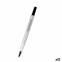 Recharge pour stylo Parker Noir (12 Unités)