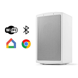 Acheter Pack De 2 Enceintes Wifi Bluetooth Multiroom Blanches Mr50 White X2 De Blaupunkt