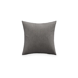 ICONIK INTERIOR Coussin en velours - Housse et rembourrage - Mesmal Gris foncé pas cher