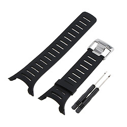 Bandes de Montre Bracelet de Montre en Caoutchouc Pour Suunto T1 T1c T3 T3 T3 T4 T4d Noir 120/80mm