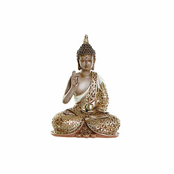 Figurine Décorative DKD Home Decor Doré Marron Buda Résine (17 x 9 x 24 cm)