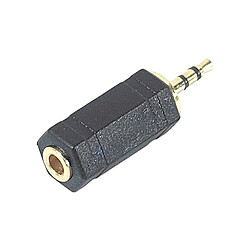 Abi Diffusion Adaptateur stéréo Jack 3.5 mm vers Jack 2.5 mm