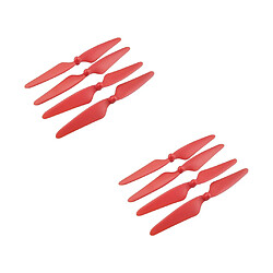 20x Quadcopter Hélice RC Drone Spare Blade pour Hubsan X4 MJX Bugs 3 Rouge pas cher