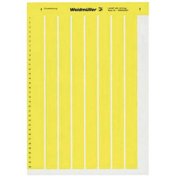 Avis Weidmüller Kabel-Etikett LaserMark 10 x 26mm Farbe Beschriftungsfeld: jaune 1686401687LM MT300 26X10