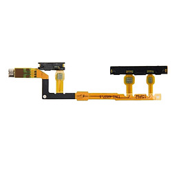 Wewoo Pour Sony Xperia Z3 Compact / D5803 / D5833 Bouton d'alimentation pièce détachée et de volume Câble flexible Flex Cable