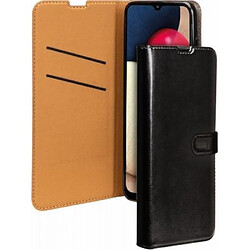 BigBen Connected Étui pour Galaxy A03s Folio Wallet Fermeture avec Languette Aimantée Noir