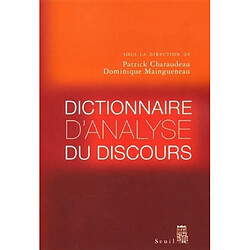 Dictionnaire d'analyse du discours - Occasion