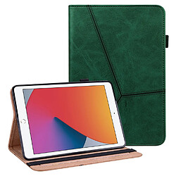 Etui en PU avec support vert pour votre Apple iPad 10.2 (2020)/(2019)