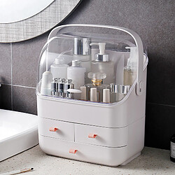 Universal Boîte de maquillage Organisateur de maquillage de grande capacité Porteur de coiffeur Boîte de toilette Conteneur de toilette