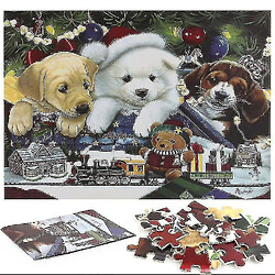 Avis Universal Puppy de Noël puzzle puzzle des pièces de puzzle unique