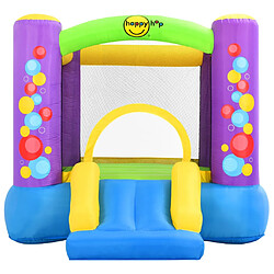 Happy Hop Château gonflable avec toboggan 260x210x160 cm PVC