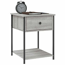 Acheter Maison Chic Lot de 2 Tables de chevet - Tables de Nuit sonoma gris 44x45x58 cm bois ingénierie