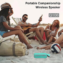 Universal HIFI rechargeable HIFI Portable Wireless BlueteethSD Carte USB haut-parleurs de haute qualité (vert)