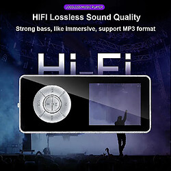 Acheter Universal Portable Hifi Walkman FM Recorder Music (noir)