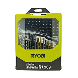 Ensemble de forets Ryobi 69 Pièces