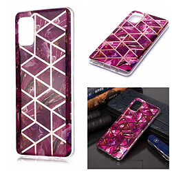 Coque en TPU motif marbre or rose imd style A pour votre Samsung Galaxy A51