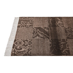 Acheter Vidal Tapis de laine 155x84 brun Darya