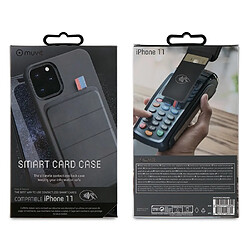 Acheter Muvit Coque pour iPhone 11 SMART CARD FOLIO Noir