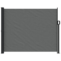 Avis Maison Chic Auvent latéral rétractable | Store latéral | Brise-vue latéral anthracite 160x500 cm -GKD29871