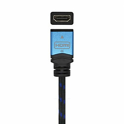 Avis Câble HDMI Aisens Noir Noir/Bleu 1 m