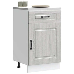 vidaXL Armoire de cuisine Kalmar sonoma gris bois d'ingénierie