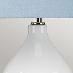 Avis Elstead Lighting Isla Batten, Nickel poli, Blanc, Bleu