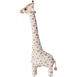 Universal Poupée animalière en peluche de 67 cm imitation girafe peluche animal doux girafe dormant poupée cadeau d'anniversaire enfant jouet chambre bébé détecteur | Peluche de la vie réelle