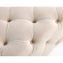 Avis Lisa Design Gallata - pouf Chesterfield - en velours