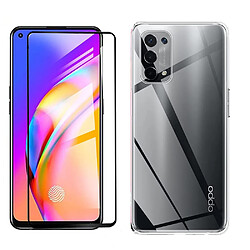 Xeptio OPPO A54 5G tpu et protection écran full noir