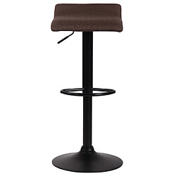 Non Tabouret de bar Dyn V2 tissu noir