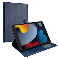 Etui en PU support pliable avec support pour votre iPad 10.2 (2021)/(2020)/Air 10.5 pouces (2019)/Pro 10.5-pouces (2017) - bleu