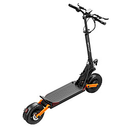 JOYOR S10-S-Z Trottinette Pliable Scooter électrique jusqu'à 120 kg 10 pouces Pneus tout-terrain 2*1000W Double moteur 65 km/h Vitesse - Noir pas cher