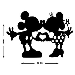 EPIKASA Décoration Murale en Métal Mickey 11