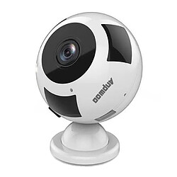 Wewoo Anpwoo MN003 Caméra IP panoramique Wi-Fi panoramique 360 ??degrés 960P HD, prise en charge de la détection de mouvement et de la vision nocturne infrarouge et de la carte TF (jusqu'à 64 Go)