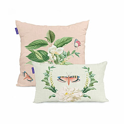 Happy Friday Set de housses de coussin HappyFriday Azahara Multicouleur 2 Pièces