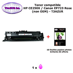 Toner générique Canon CRG-723 Magenta pour imprimante Canon LBP 7750Cdn, CRG 723 +10f PPA6 -T3AZUR