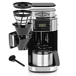 Barista 4570 Machine Expresso 1000W 12 Tasses Fonction d'arrêt Automatique Système Anti-Goutte Cruche Thermique Noir