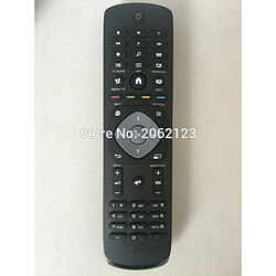 Universal Philips LED Smart TV 40PFH5300/88 32PHT4509/12 40PFH4509/88 50PFT5300/12 32PFH5300/88 32PF5300/88 32PFK5300/12 | Télécommande | Télécommande TV(Le noir)