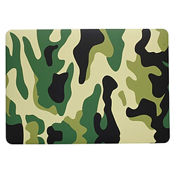 Wewoo Housse Étui vert pour 2016 Macbook Pro 13.3 pouce A1706 et A1708 Camouflage Motif Ordinateur Eau Stickers PC Cas de Protection