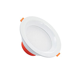 Ledkia Downlight LED 10W Rond LUX CRI90 Coupe Ø 105 mm IP44 Blanc froid No Flicker 5000K