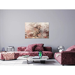 Decoshop26 Tableau toile de décoration murale impression premium en 1 partie sur châssis en bois motif Vision Artistique 120x80cm 11_0014598