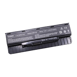 vhbw batterie compatible avec Asus G58JX, G741JM-T4046H, G741JM-T4047H, G741JM-T4066H, G741JM-T4131H laptop (4800mAh, 10,8V, Li-Ion, noir)