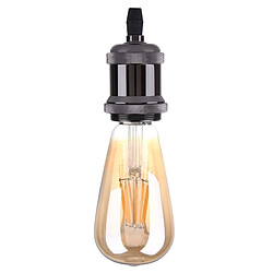 Wewoo Douilles Ampoule noir E27 Retro Vintage Lampe à Base Ampoule, AC 110-220V pas cher