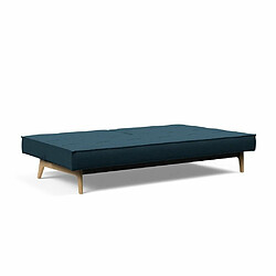 Acheter Inside 75 INNOVATION LIVING Canapé convertible SPLITBACK EIK 115*200 cm tissu Argus Navy Blue