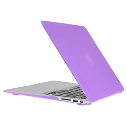 Avis Wewoo Housse Étui Violet pour Macbook Air 11,6 pouces Chapeau-Prince 3 en 1 givré Hard Shell boîtier de protection en plastique avec clavier de garde et prise de poussière de port